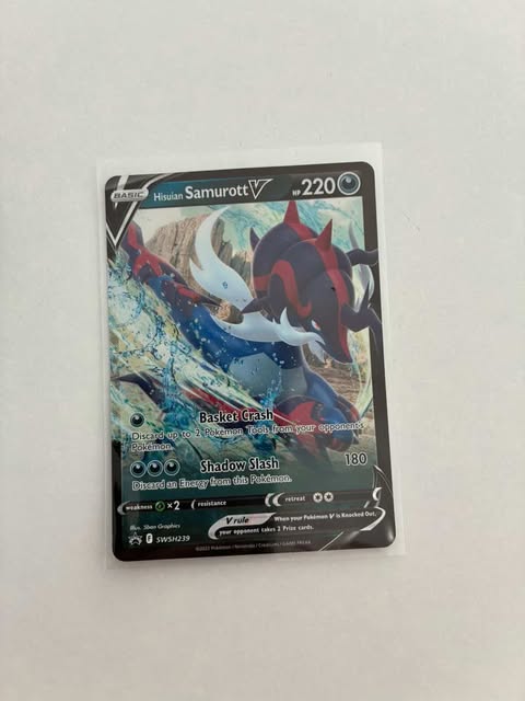 Hisuian Samurott V SWSH239