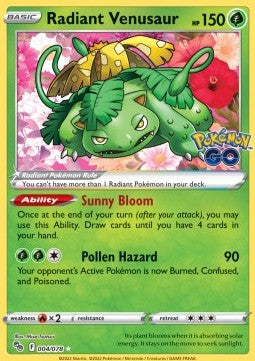 Radiant Venusaur 004/078