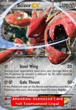 Scizor EX 76/122 - Jumbo