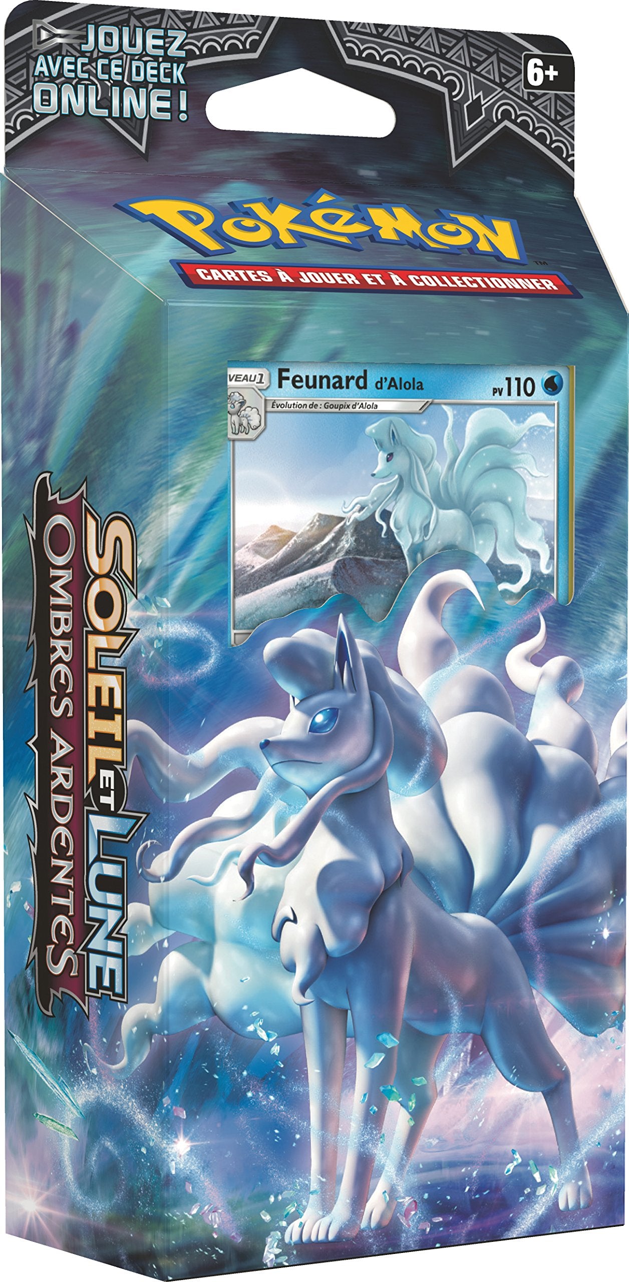 Deck Combat – Feunard d’Alola | Ombres Ardentes ❄️🔥