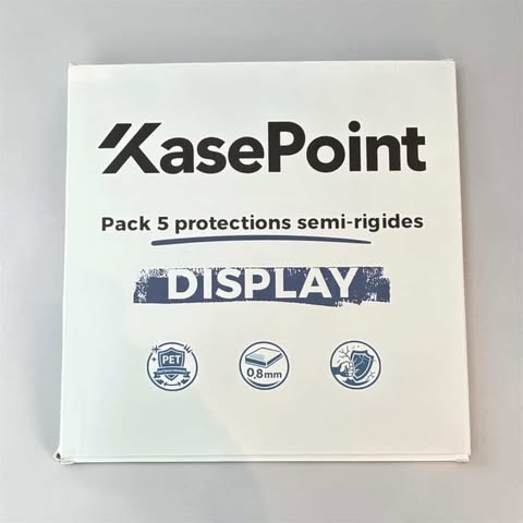 Protection Semi-Rigide KasePoint pour Display Pokémon – 0,8mm PET