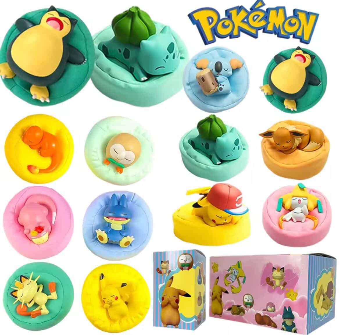 🧸 Figurines Pokémon “Coussin” – Collection Kawaii 🧸