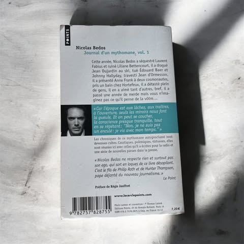 Journal d'un mythomane, volume 1 - Nicolas Bedos (Occasion)