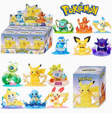 ⚡ Figurines Mystère Pokémon – Blind Box ⚡