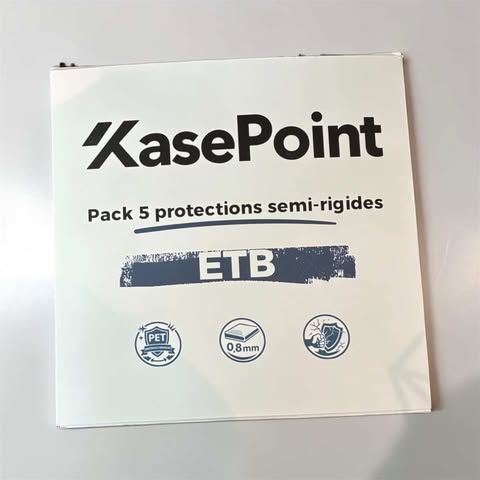 Protection Semi-Rigide KasePoint pour ETB Pokémon – 0,8mm PET