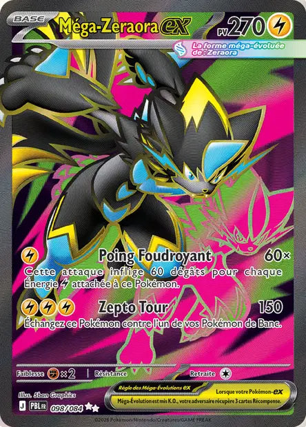 Méga-Zeraora ex 098/084