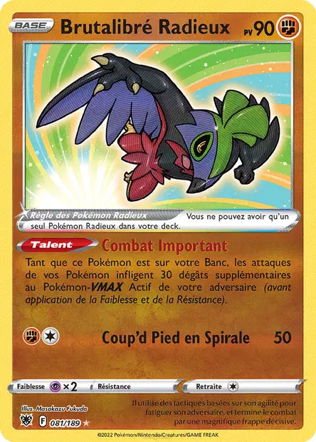 Brutalibré Radieux 081/189