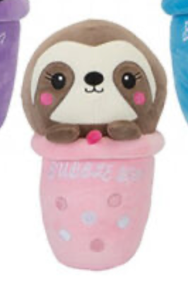 Peluche kawaii Bubble Tea 🧋 – Modèle au choix (24 cm)