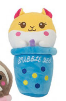 Peluche kawaii Bubble Tea 🧋 – Modèle au choix (24 cm)