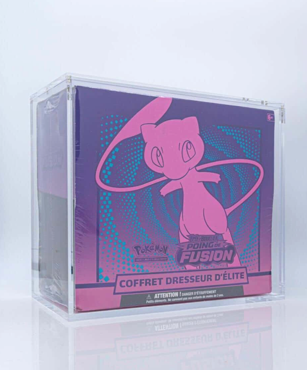 Protection Acrylique Premium pour ETB Pokémon – 5mm Anti-UV