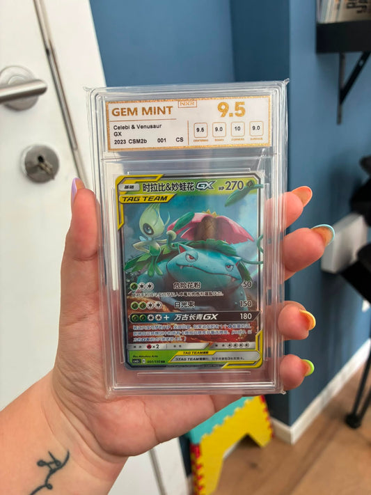 Celebi & Venusaur GX 001/150