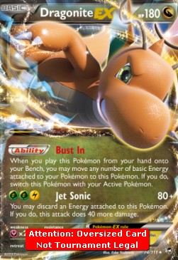 Dragonite EX 74/111 - Jumbo