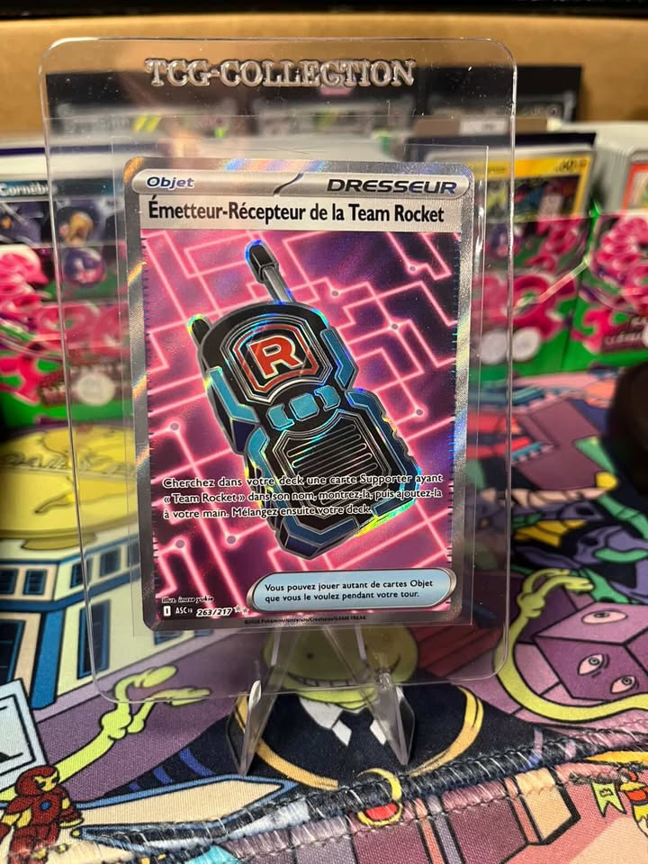 Emetteur-Récepteur de la Team Rocket - Héros Transcendants - 263/217