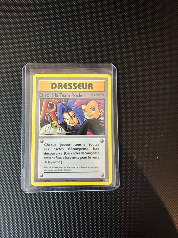 Et voilà la Team Rocket! 113/108