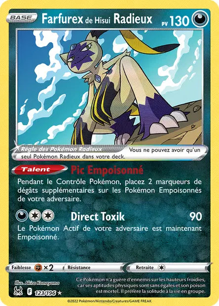 Farfurex de Hisui Radieux 123/196