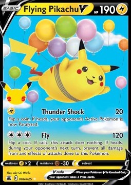 Flying Pikachu V 006/025
