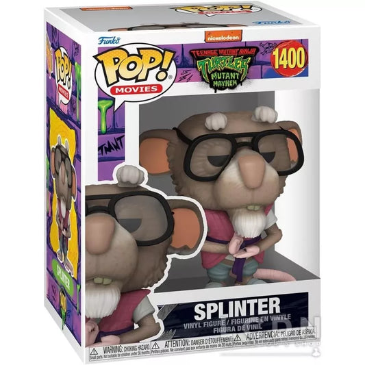 Funko Pop Splinter - Teenage Mutant Ninja Turtles Mutant Mayhem 1400 (Occasion)