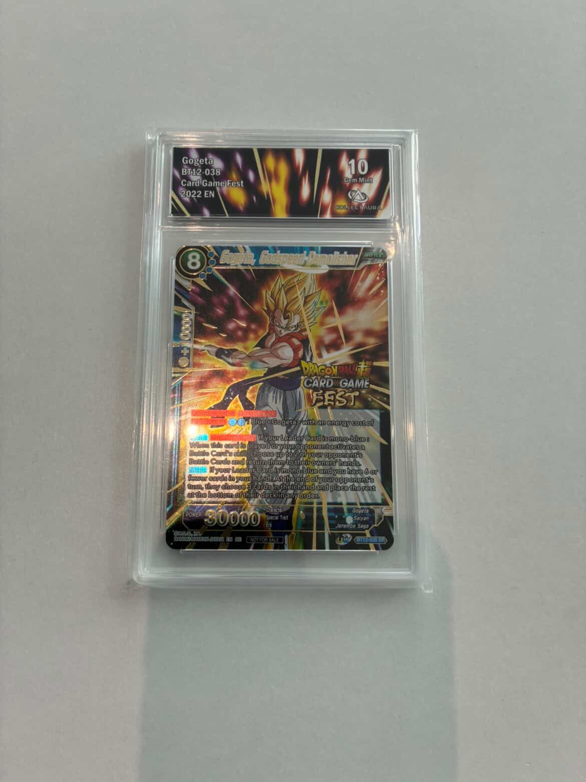 Gogeta BT12-038 – Card Game Fest 2022 – Collect Aura 10