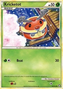 Kricketot 65/102 (Reverse)