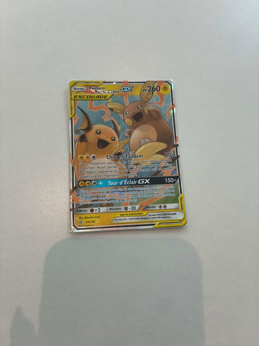 Raichu et Raichu d'Alola GX 54/236