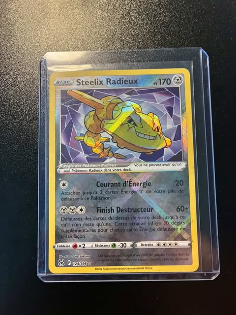 Steelix Radieux 124/196