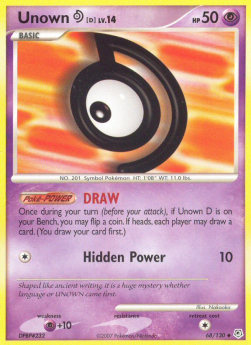 Unown D 68/130 (Reverse)
