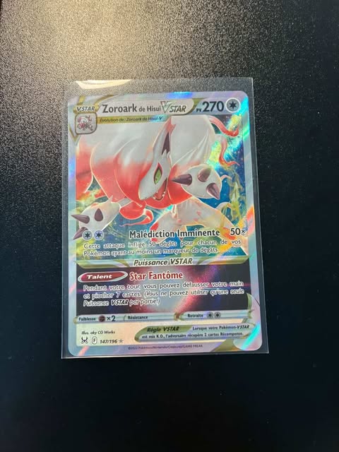 Zoroark de Hisui VSTAR 147/196