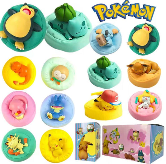 🧸 Figurines Pokémon “Coussin” – Collection Kawaii 🧸