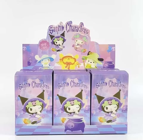 ✨ Figurines Mystère – Sanrio Characters (Thème Sorcières) ✨