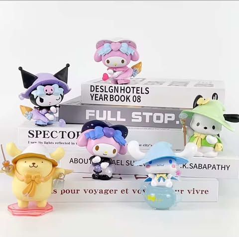 ✨ Figurines Mystère – Sanrio Characters (Thème Sorcières) ✨