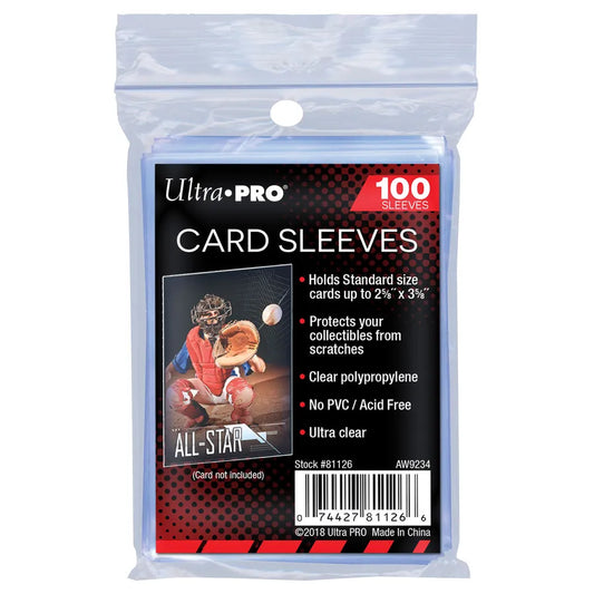 Sleeve Ultra Pro - 100 pièces