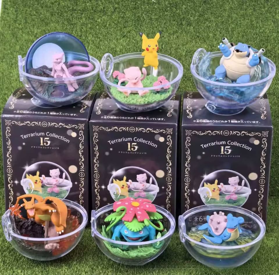 🎁 Figurine Mystère Pokémon – Terrarium Collection 15