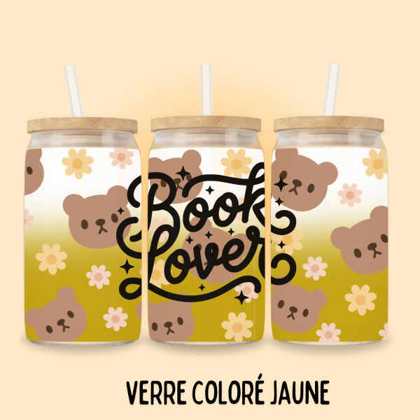 Verre à paille - 🥤 Ourson jaune